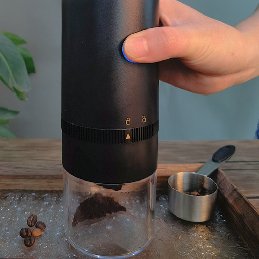 Leaf and Vine Rechargeable Portable Electric Coffee Bean Grinder